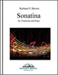 Sonatina for Trombone and Piano P.O.D. cover
